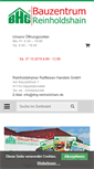 Mobile Screenshot of bhg-reinholdshain.de